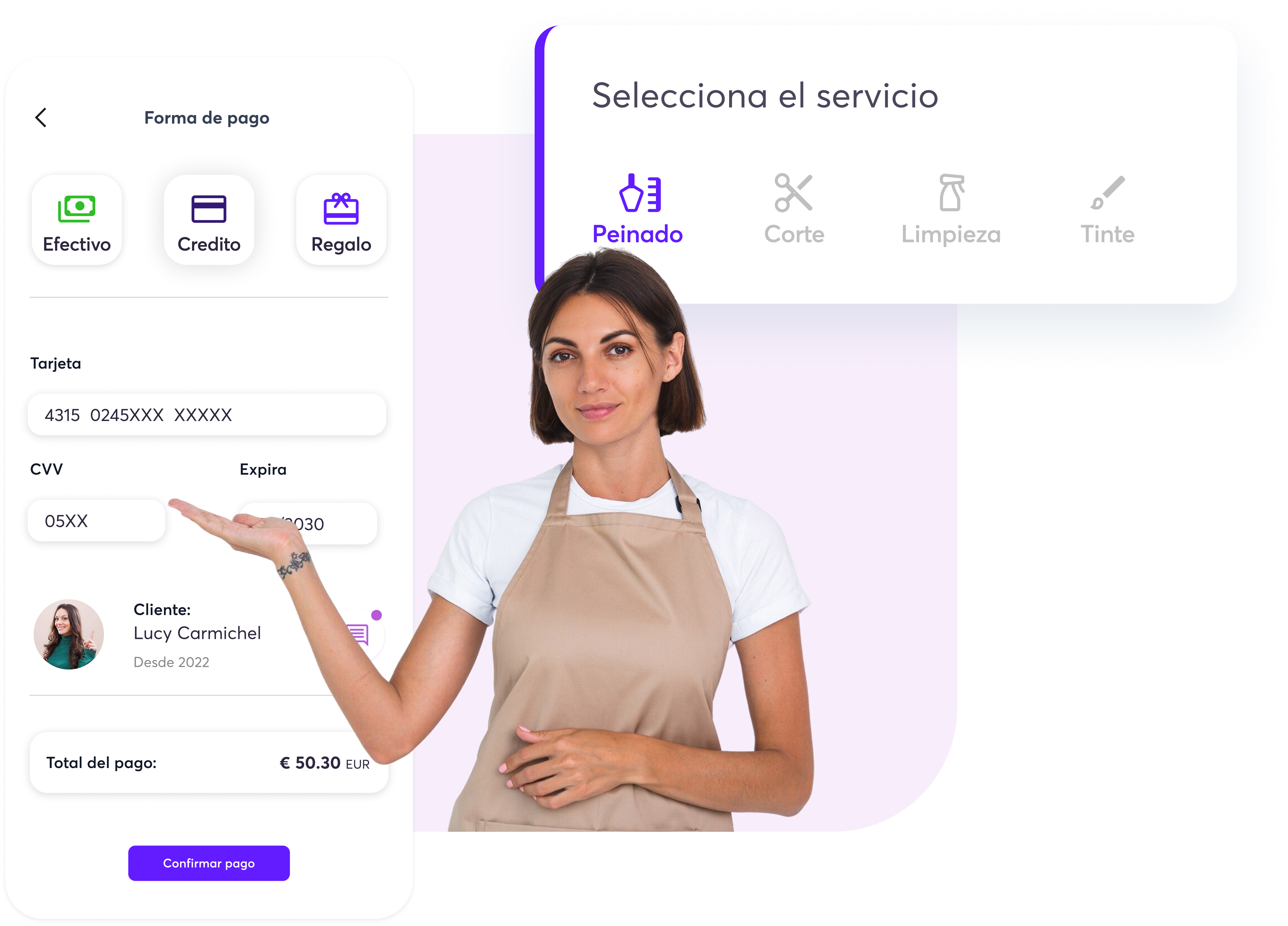 Pago íntegro o parcial antes del servicio