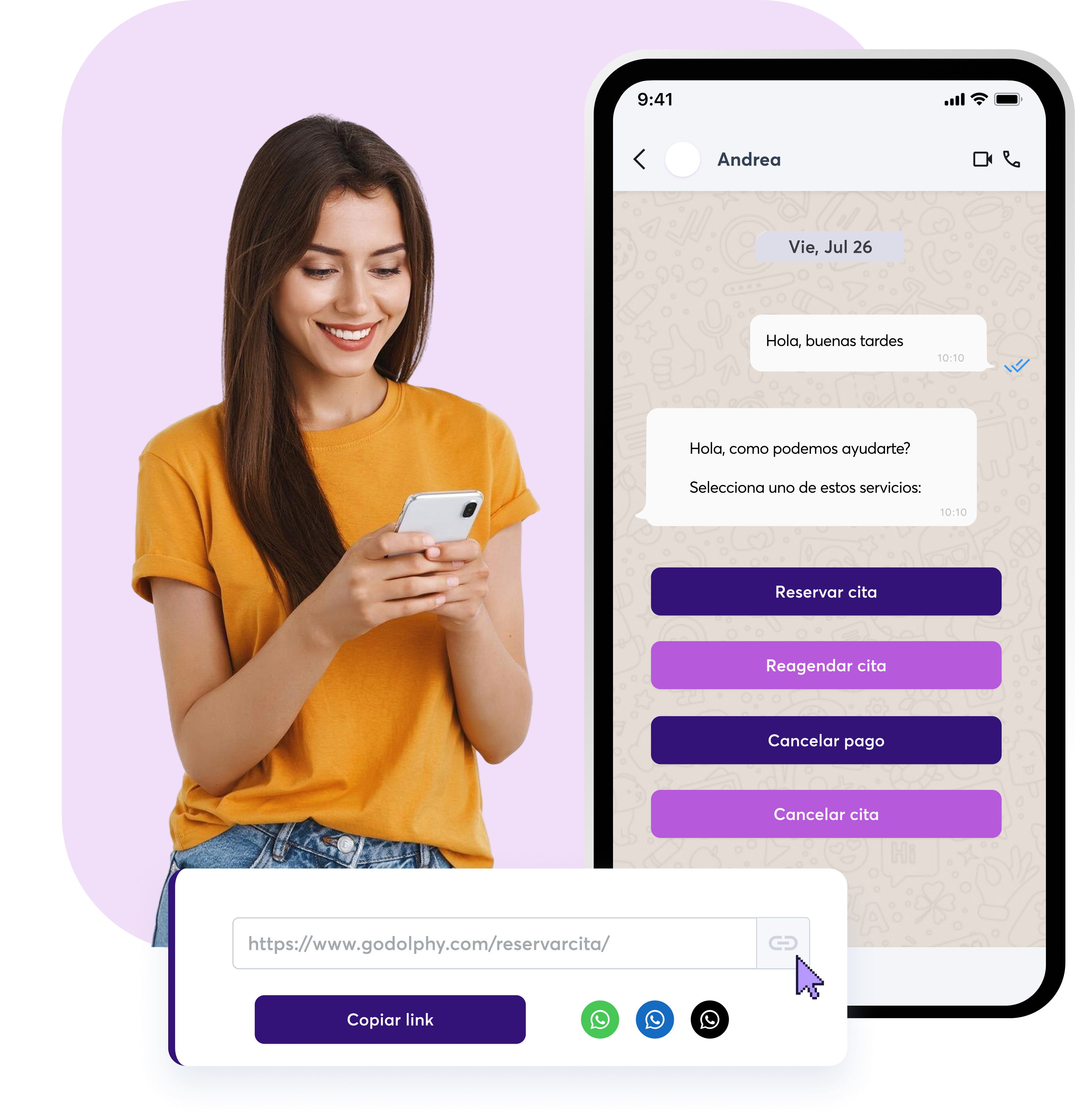 Reservas online integradas en tu web