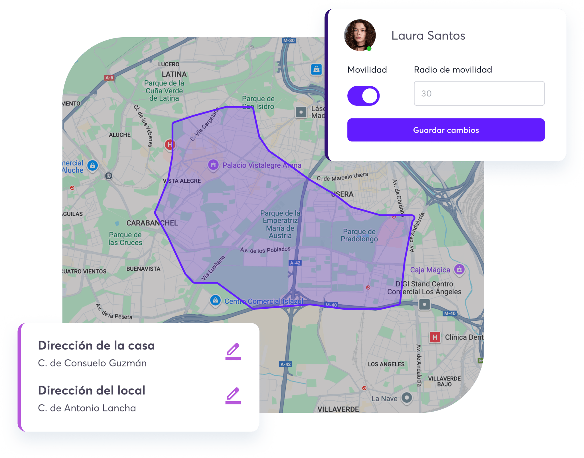 Software de gestión para servicios a domicilio