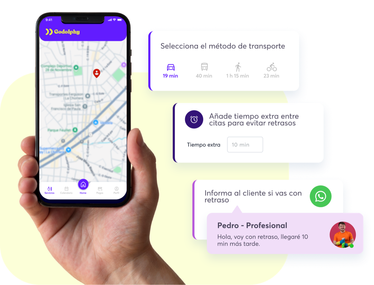Geolocalización equipo limpieza