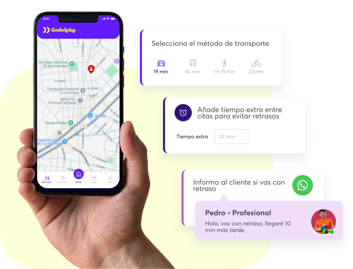 Geolocalización equipo limpieza