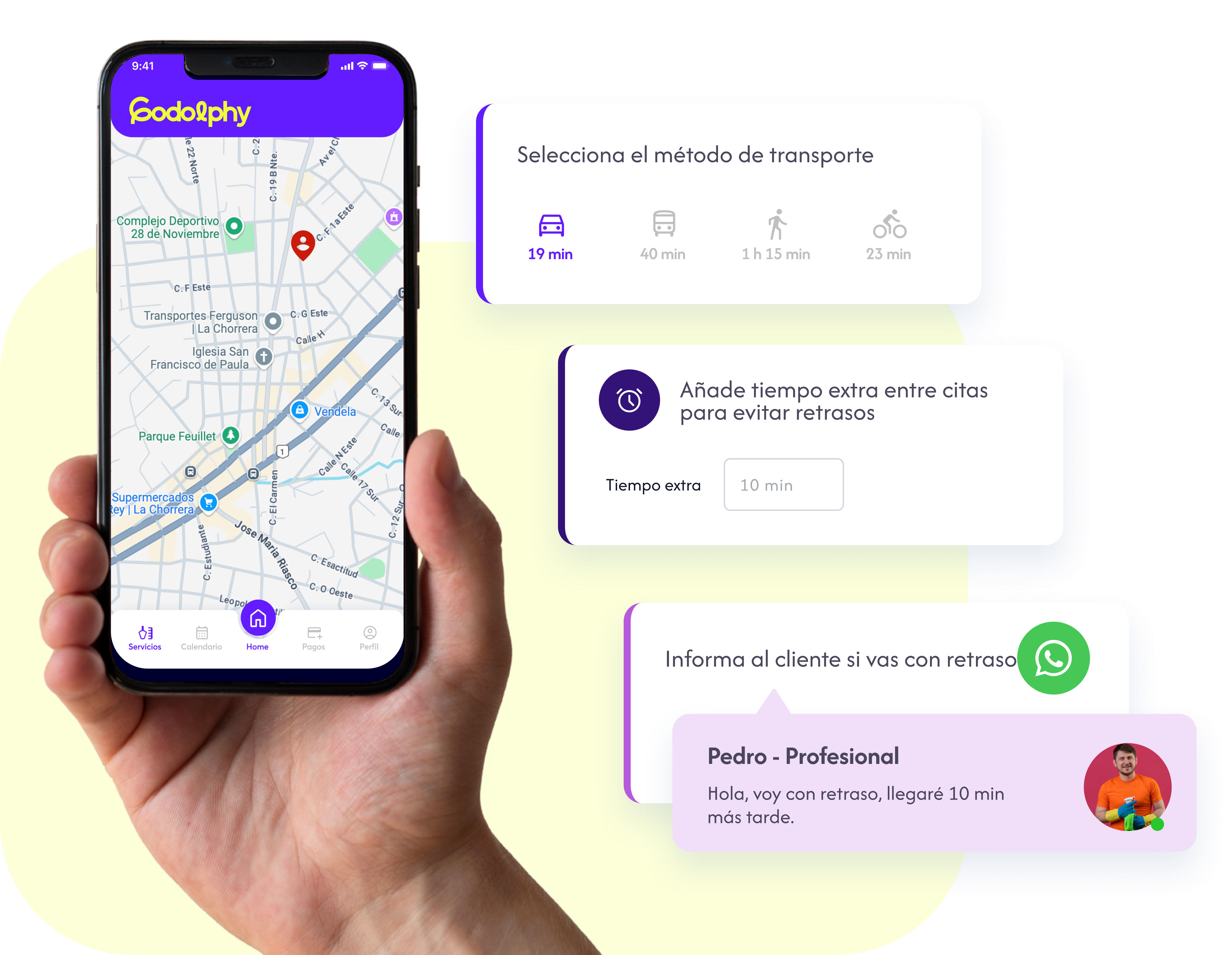 Servicios a domicilio