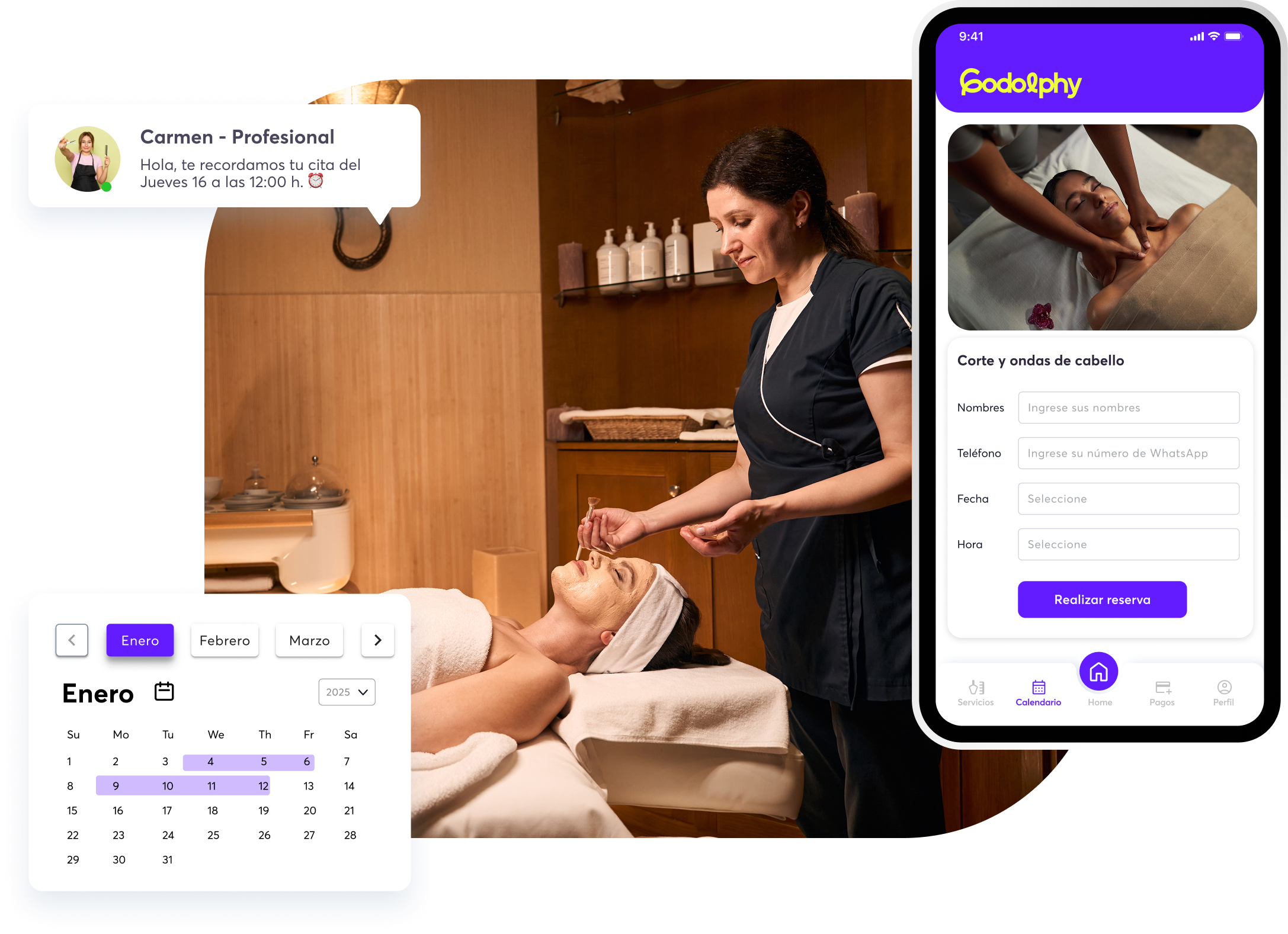 Software spa masajes